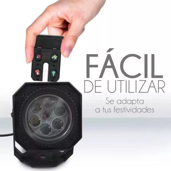 Proyector de luz led Navidad